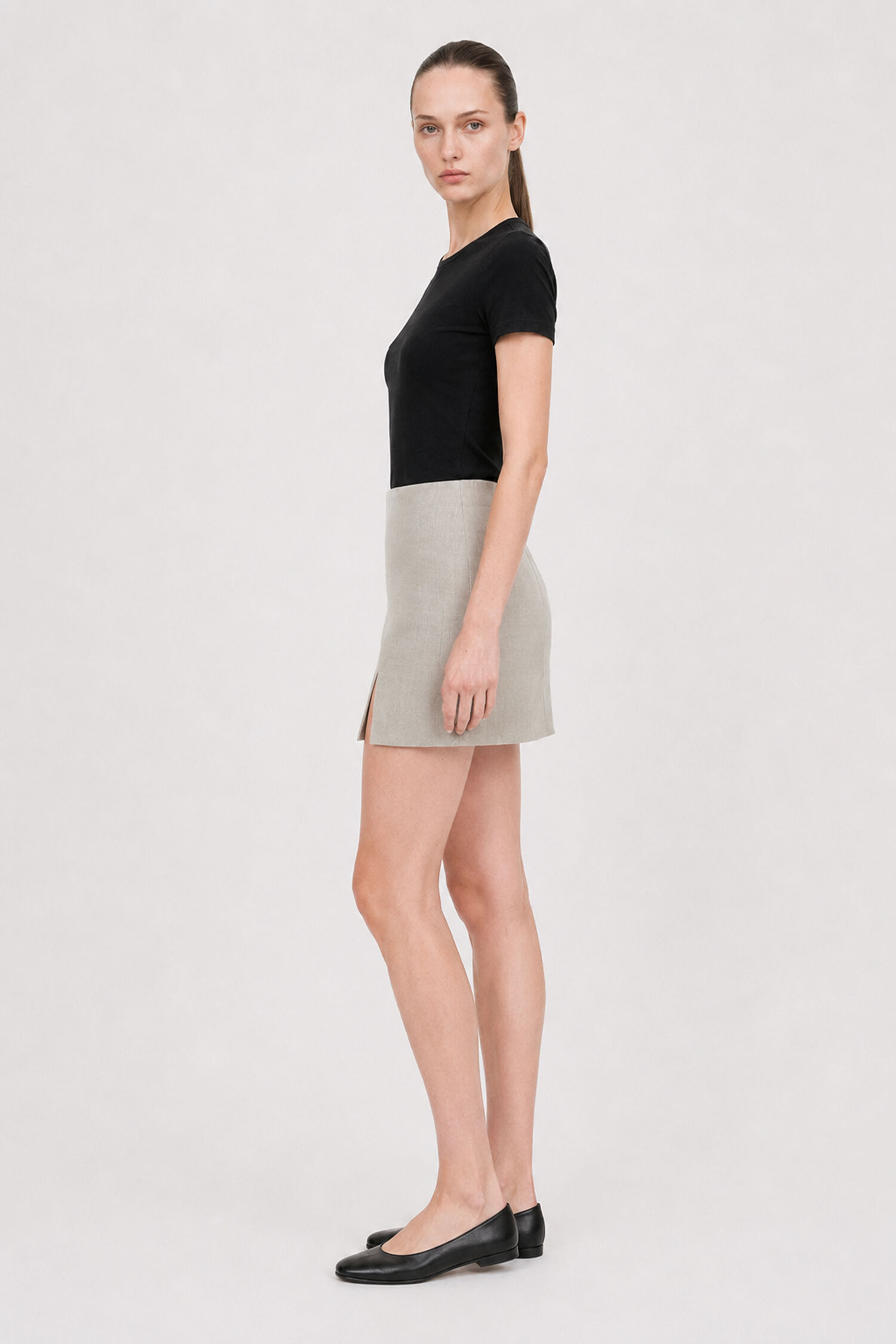 Tailored Mini Skirt