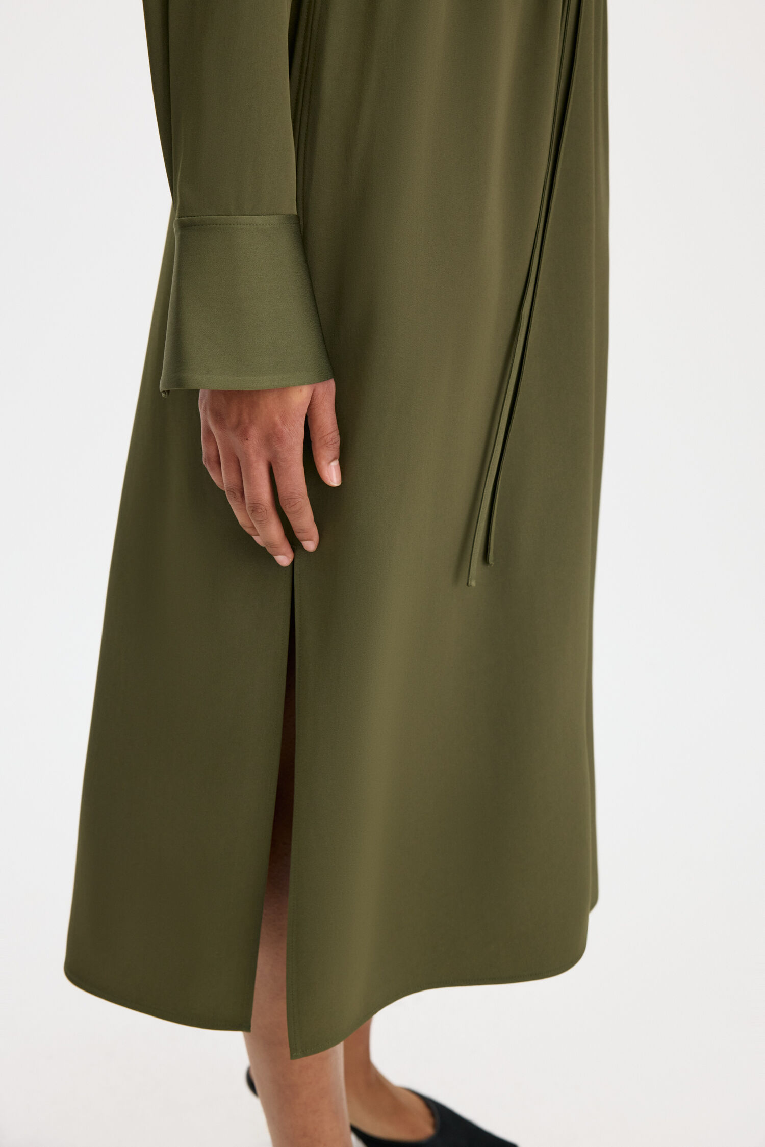 Half Placket Dress