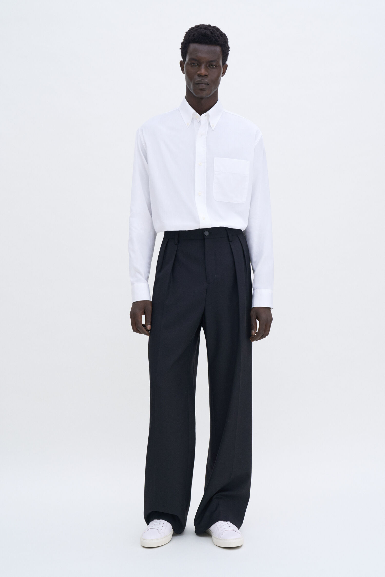 Relaxed Oxford Cotton Shirt