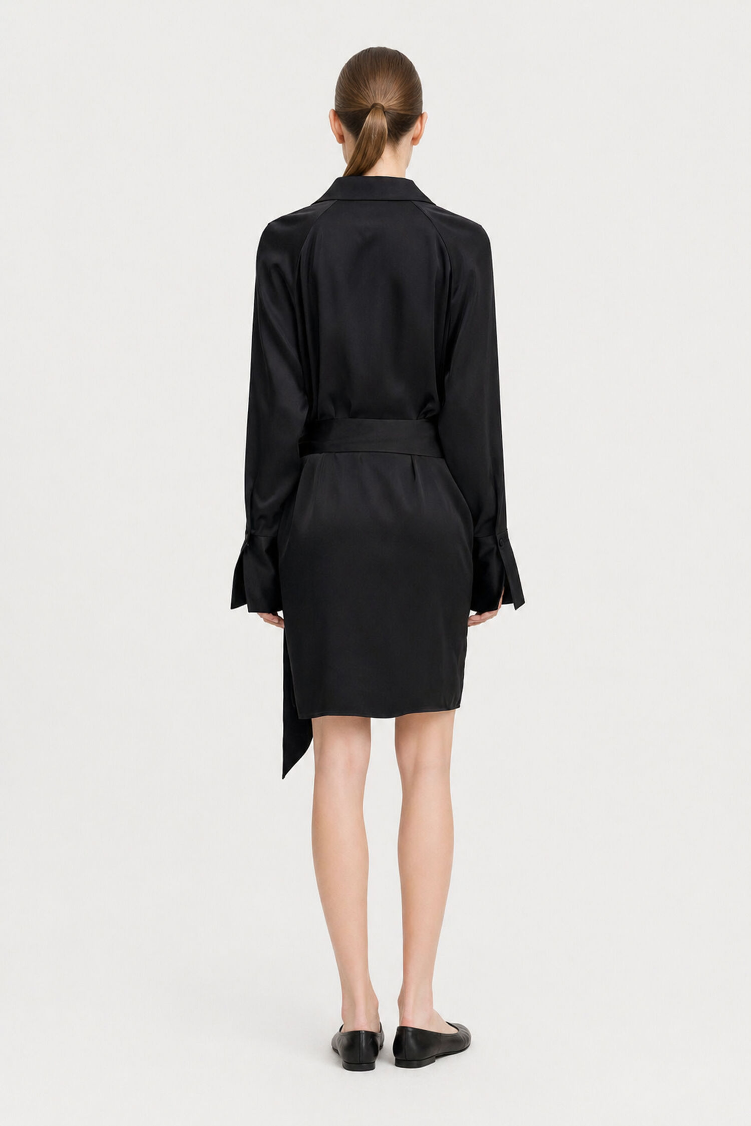 Wrap Shirt Dress