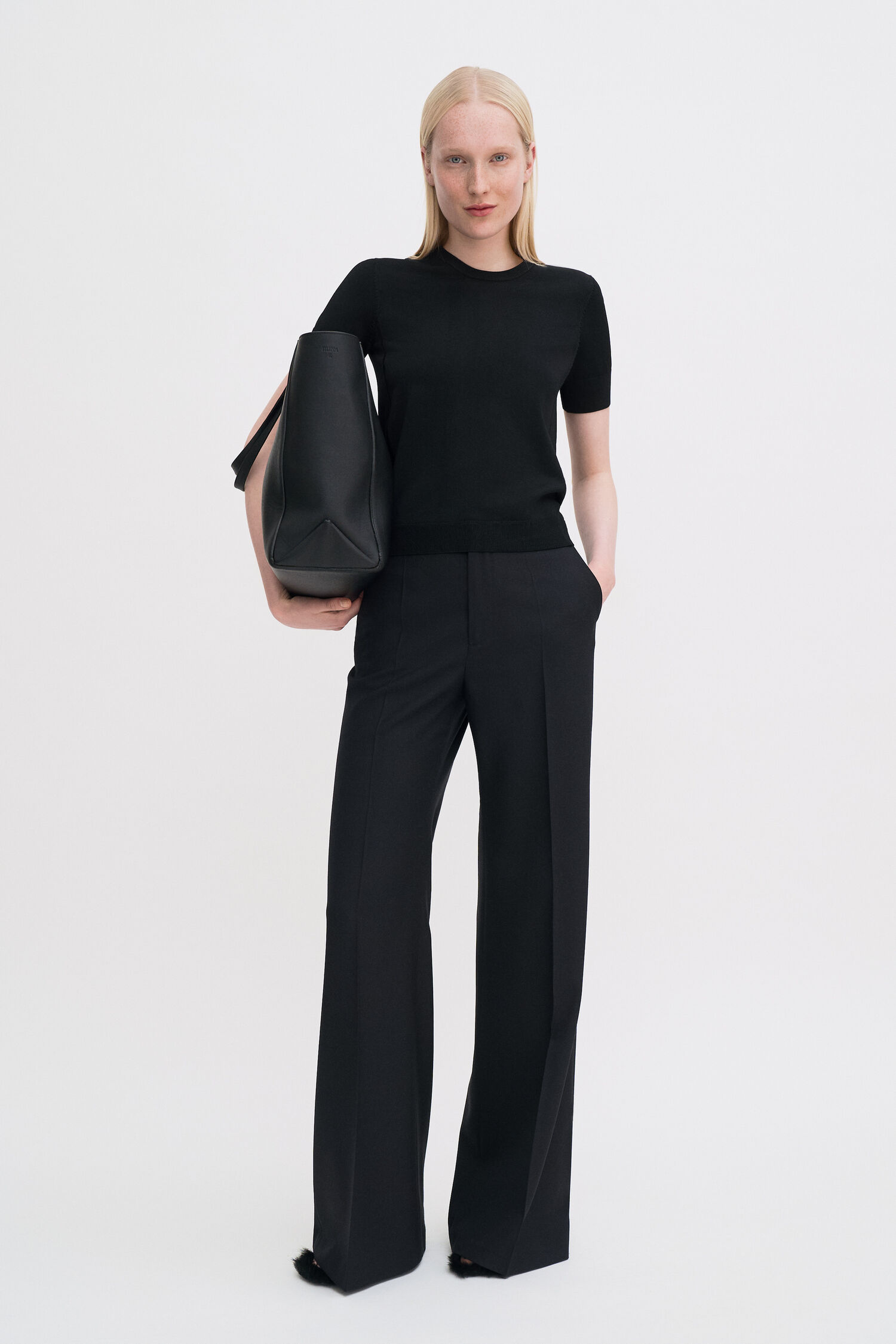 Glossy Knit Top