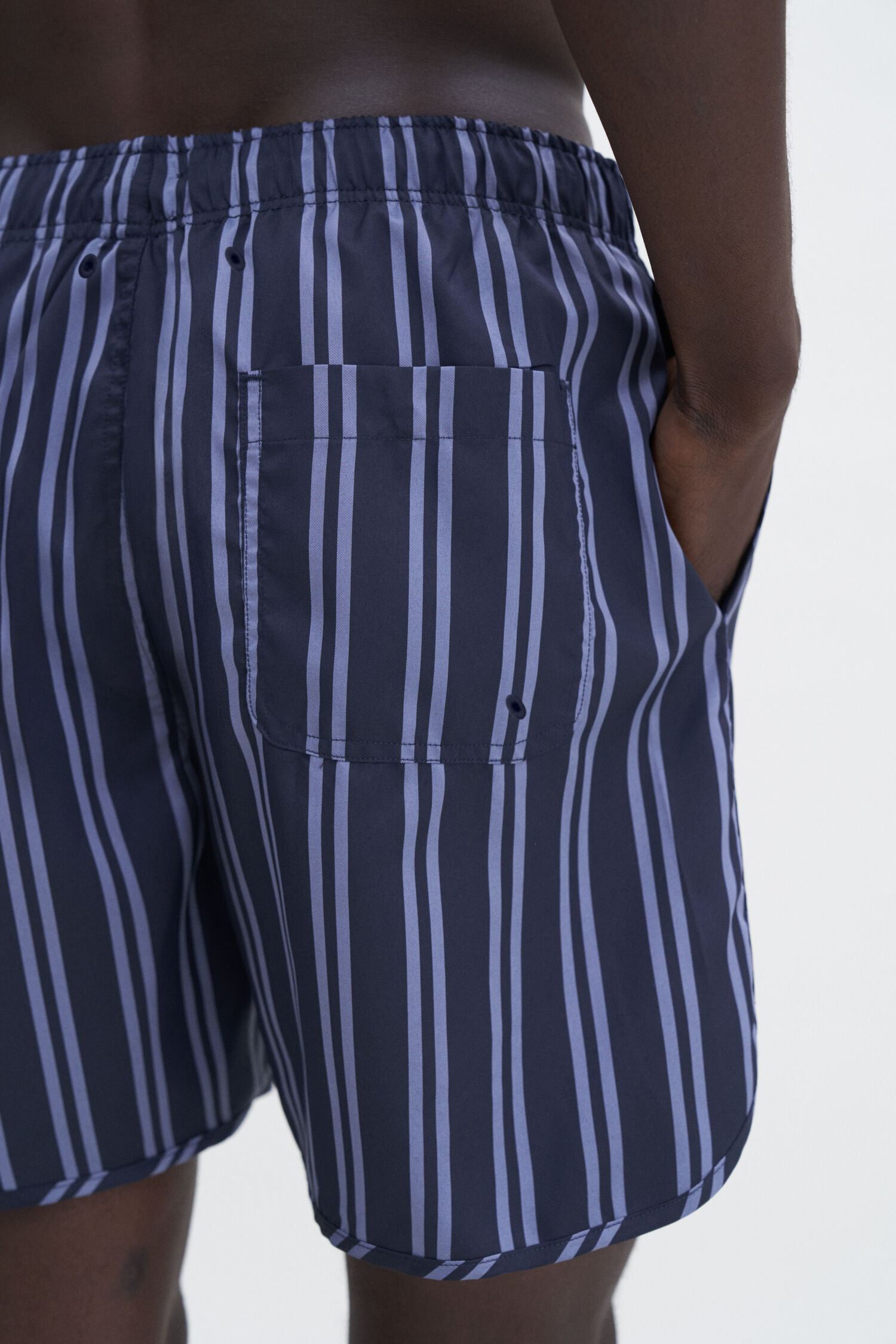 Striped Swim Shorts