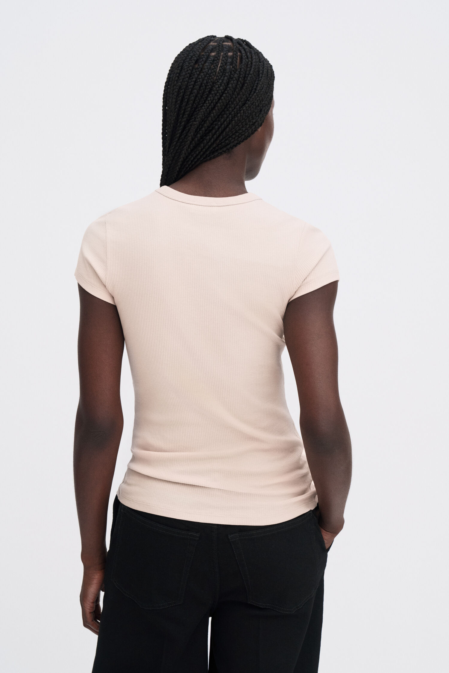 Fine Rib Tee