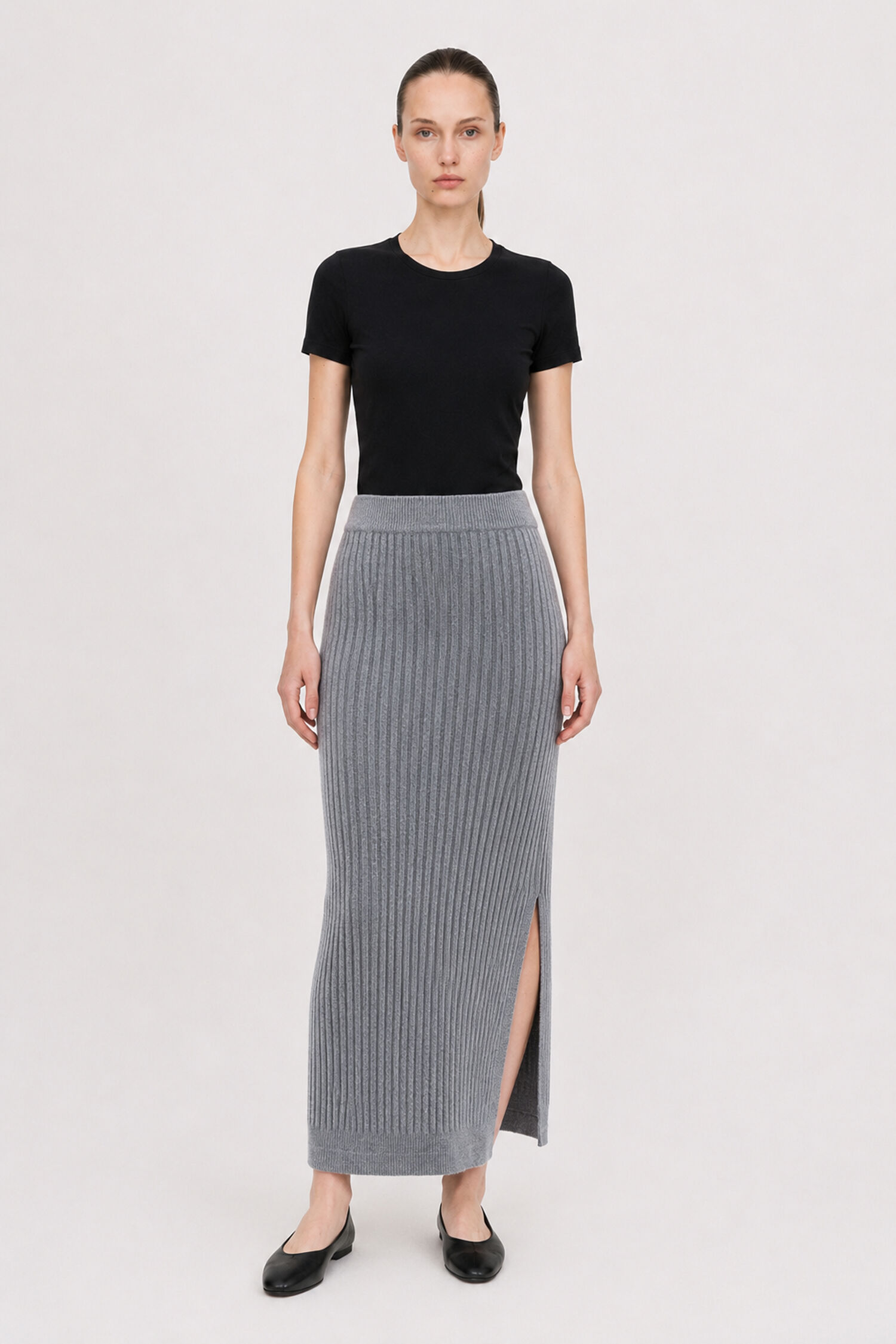 Rib Knit Skirt