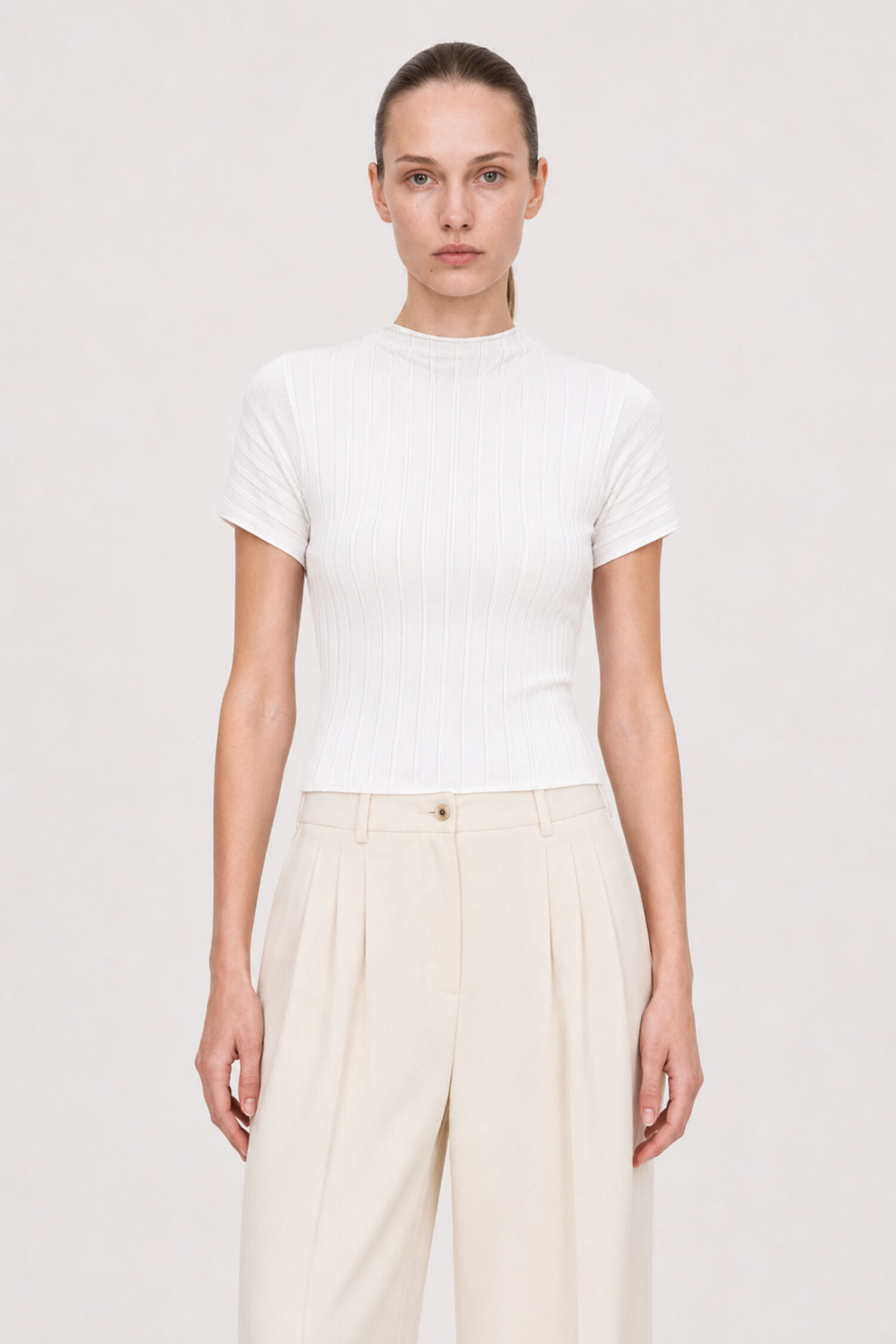 Mock Neck Top