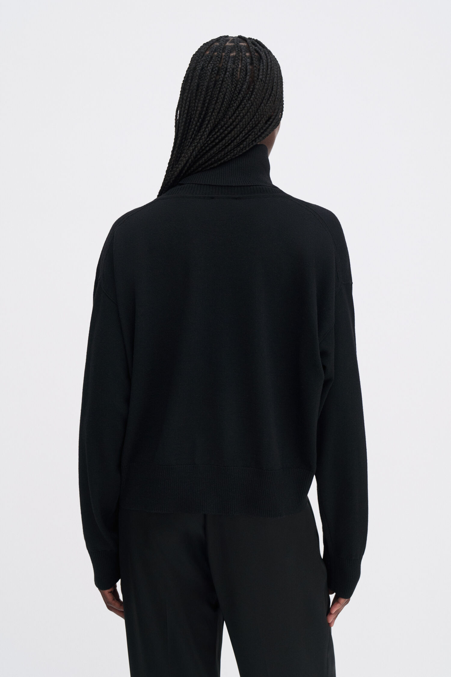 Relaxed Turtleneck Sweater