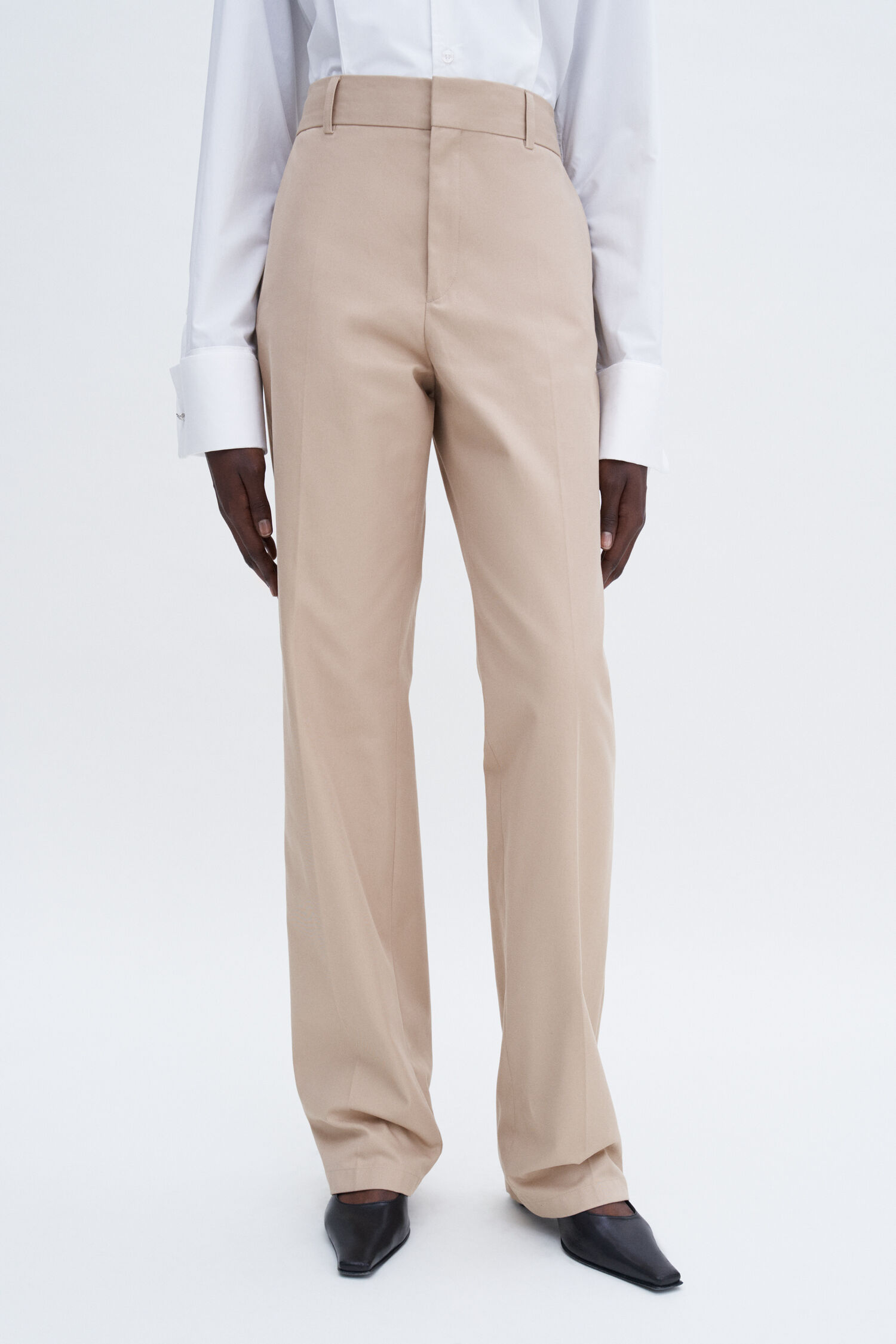 Tailored Cotton Trousers