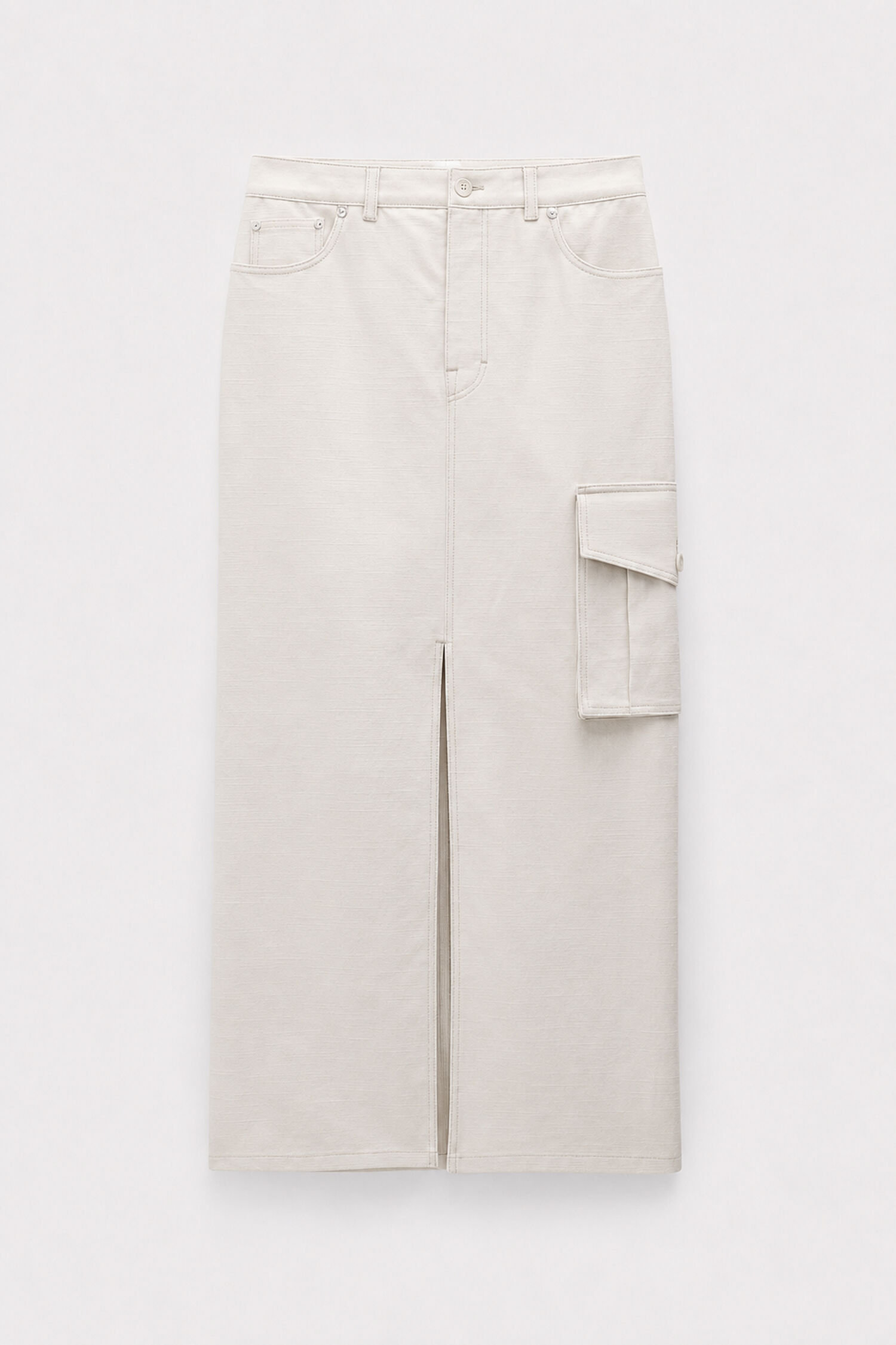 Long Cargo Skirt