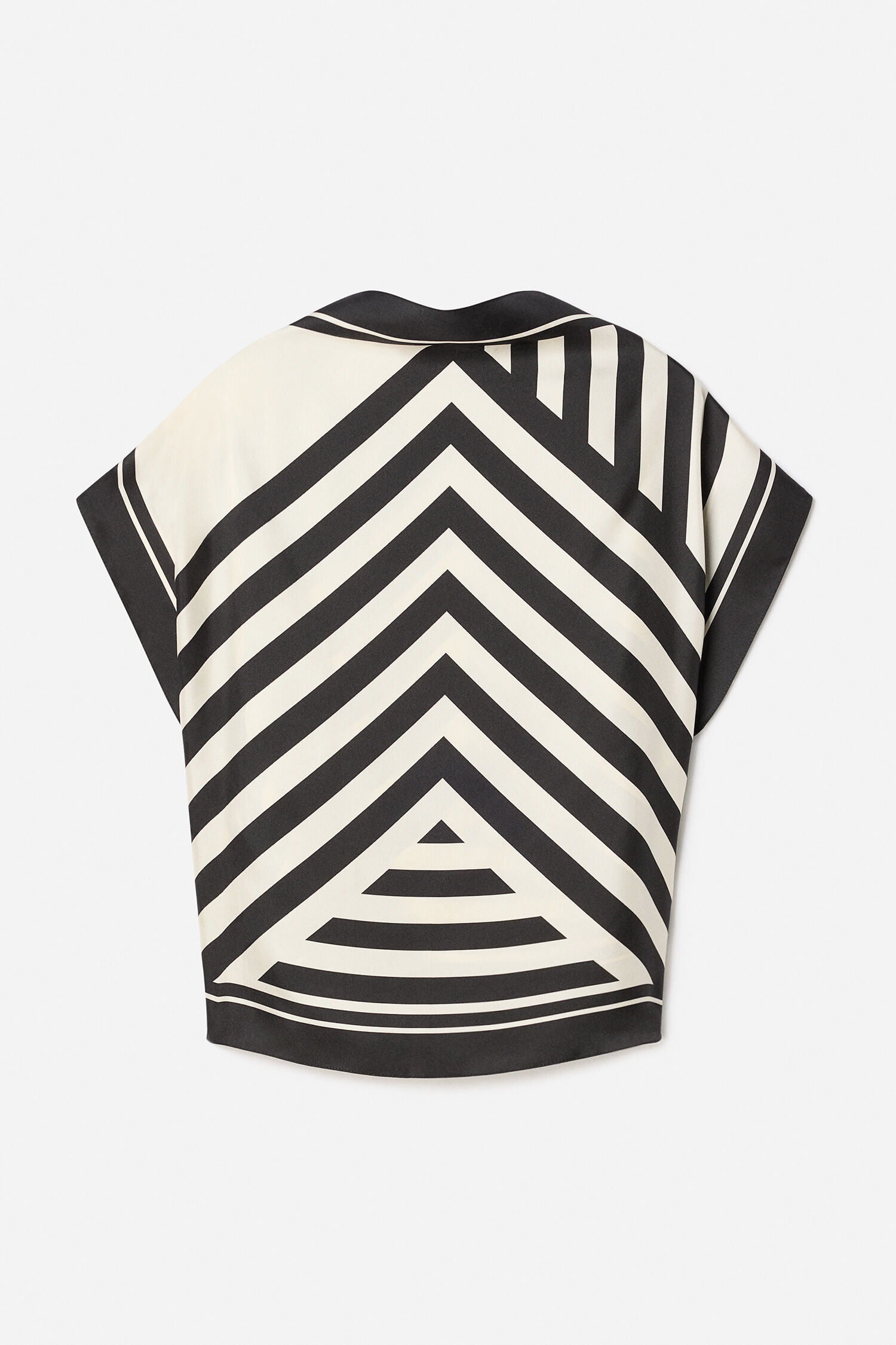Silk Scarf Top