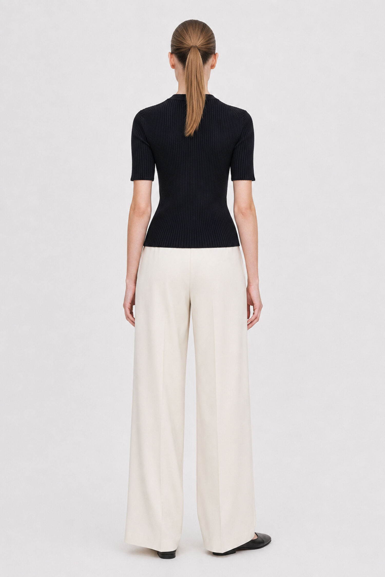 Buttoned Knit Top