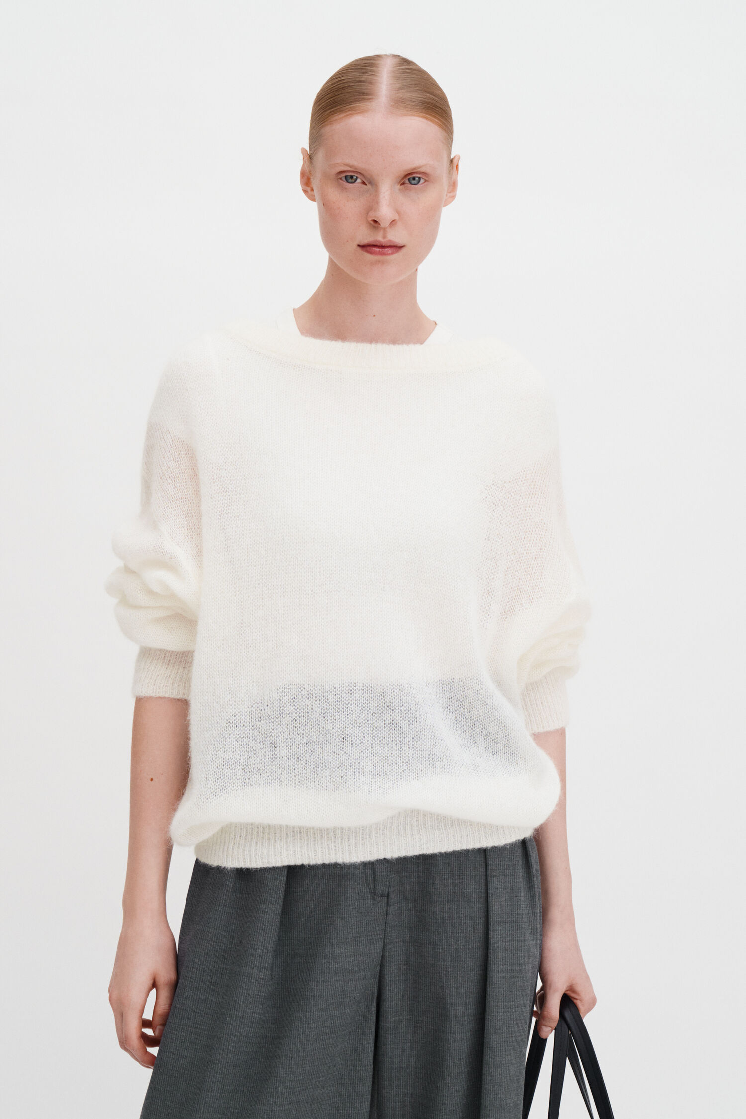Boatneck Alpaca Sweater