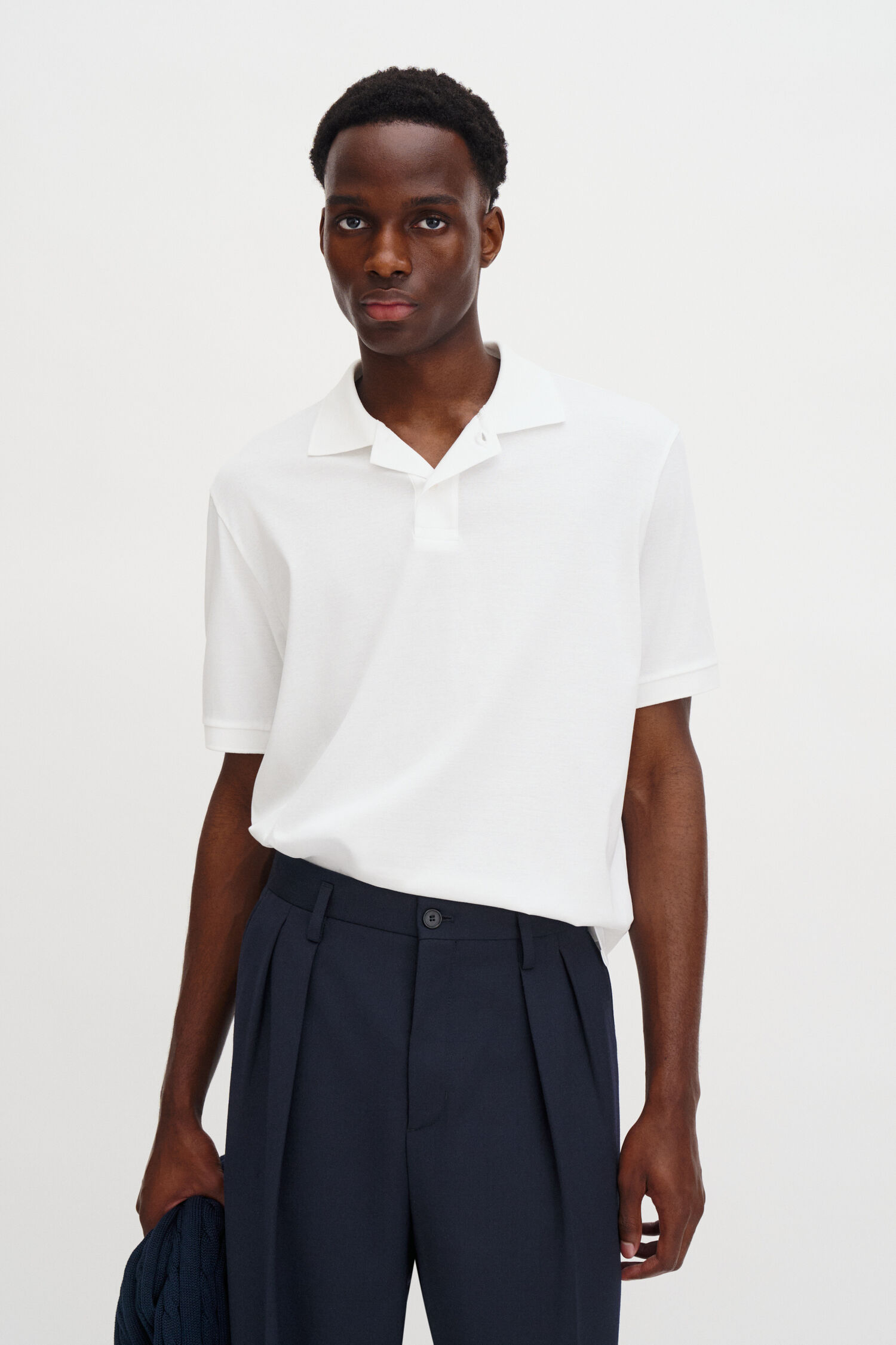 Technical Cotton Polo Shirt