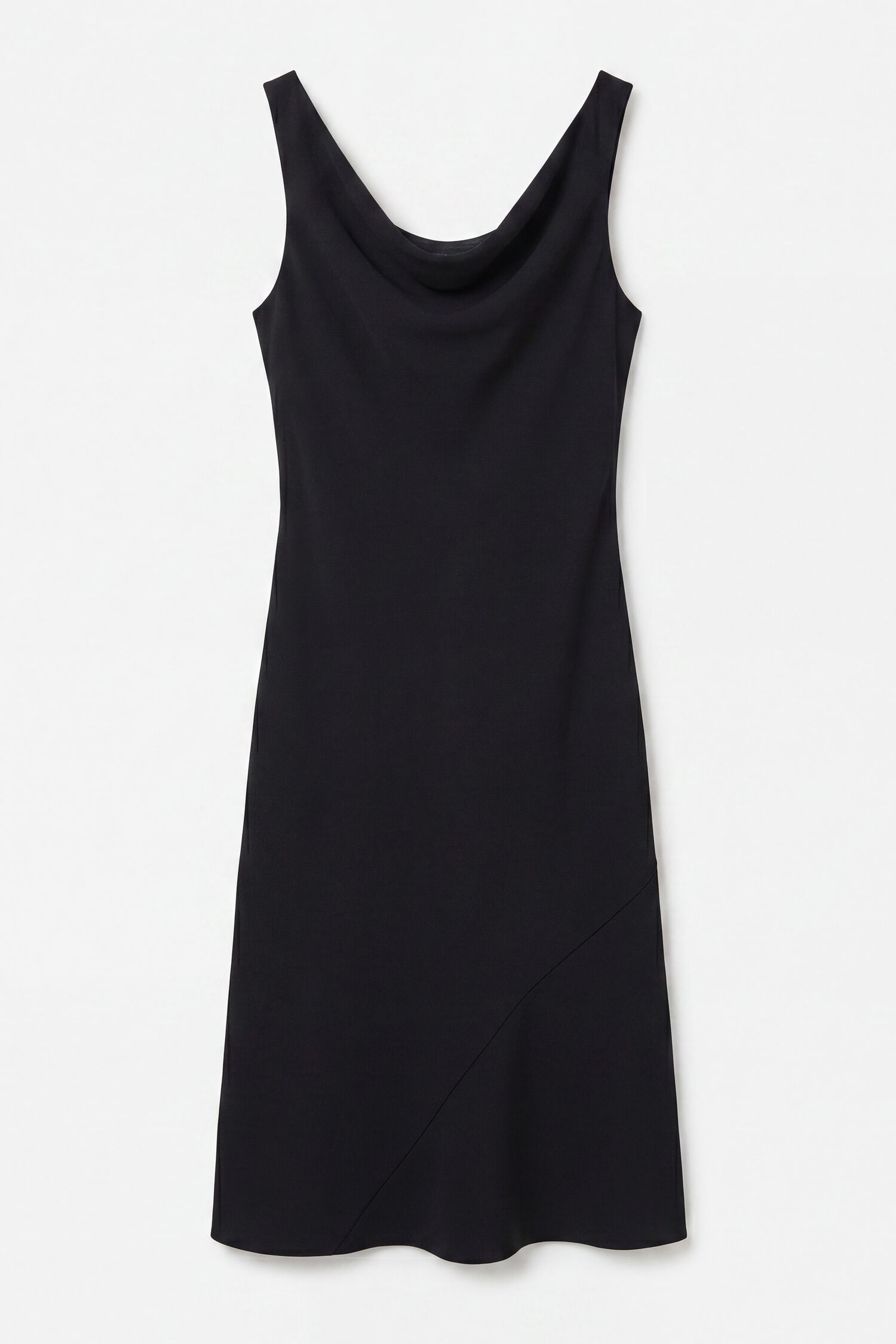 Draped Waterfall Dress