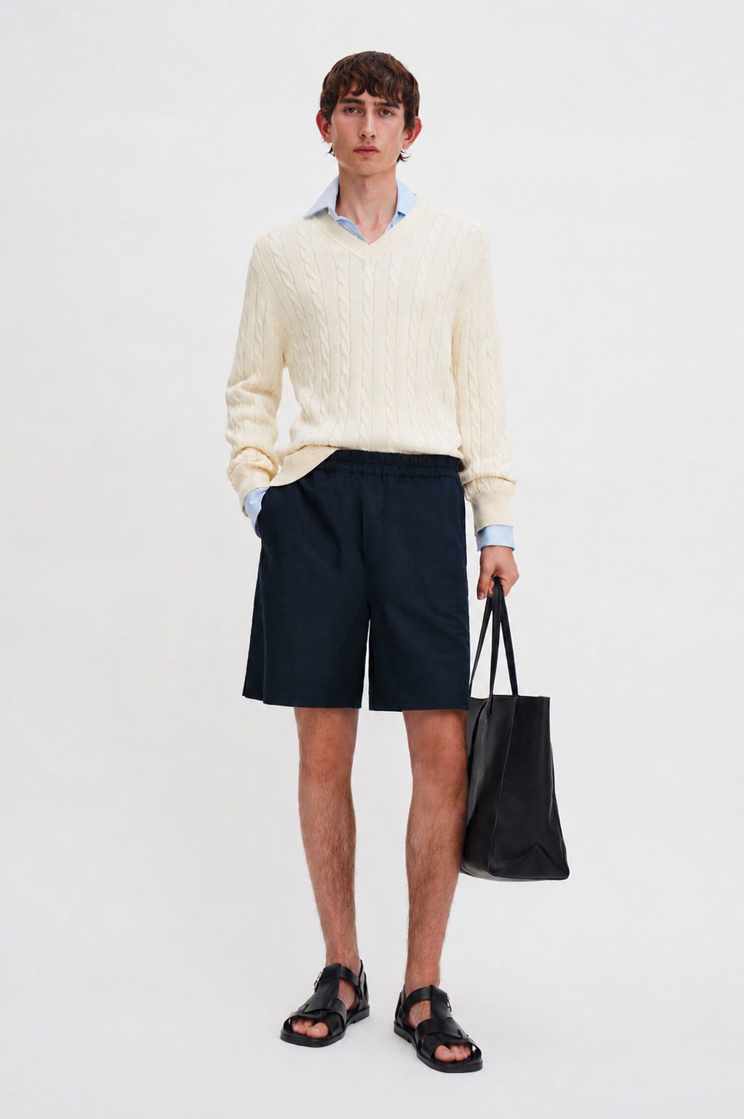 Theo Linen Shorts