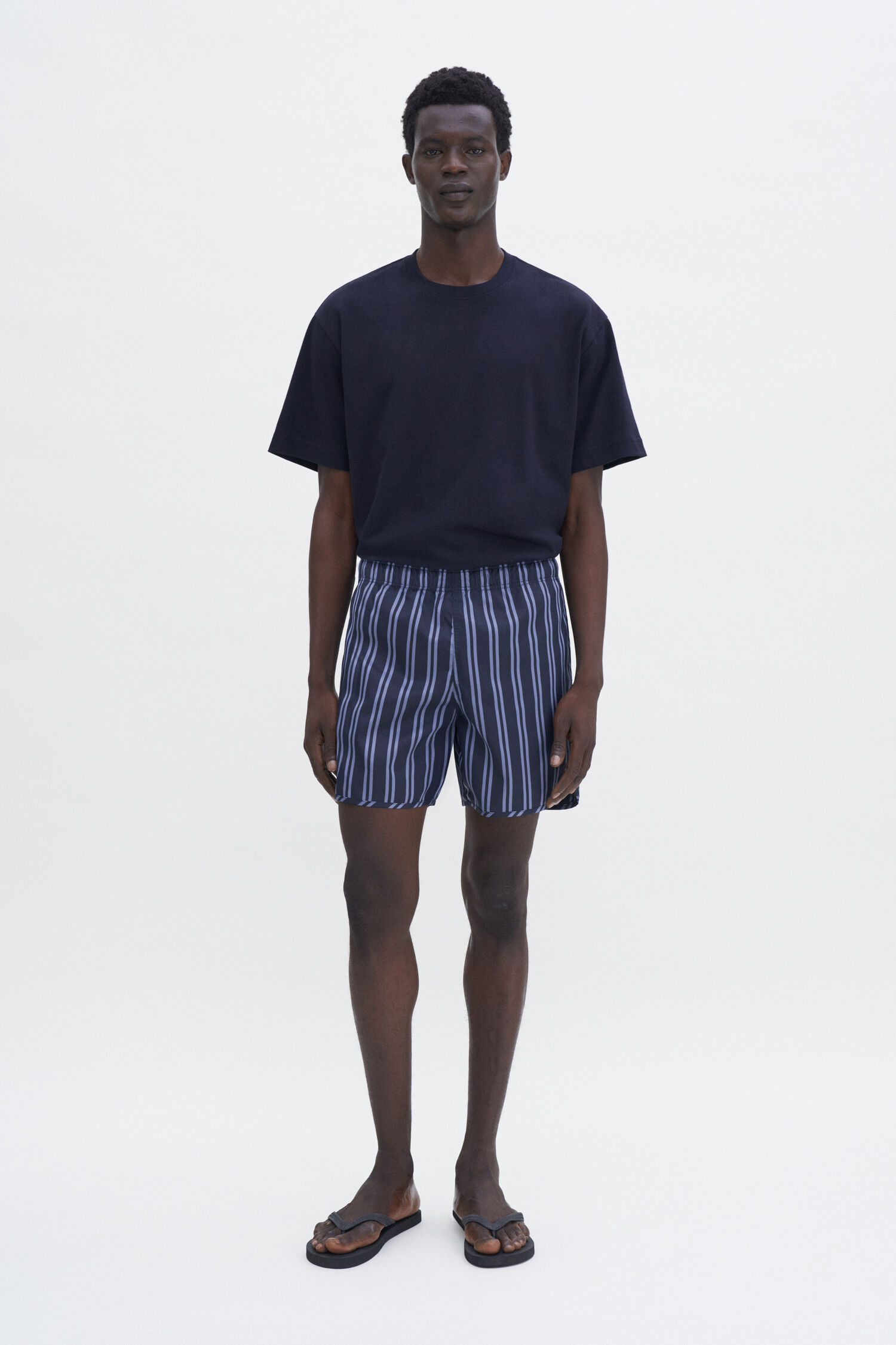 Striped Swim Shorts