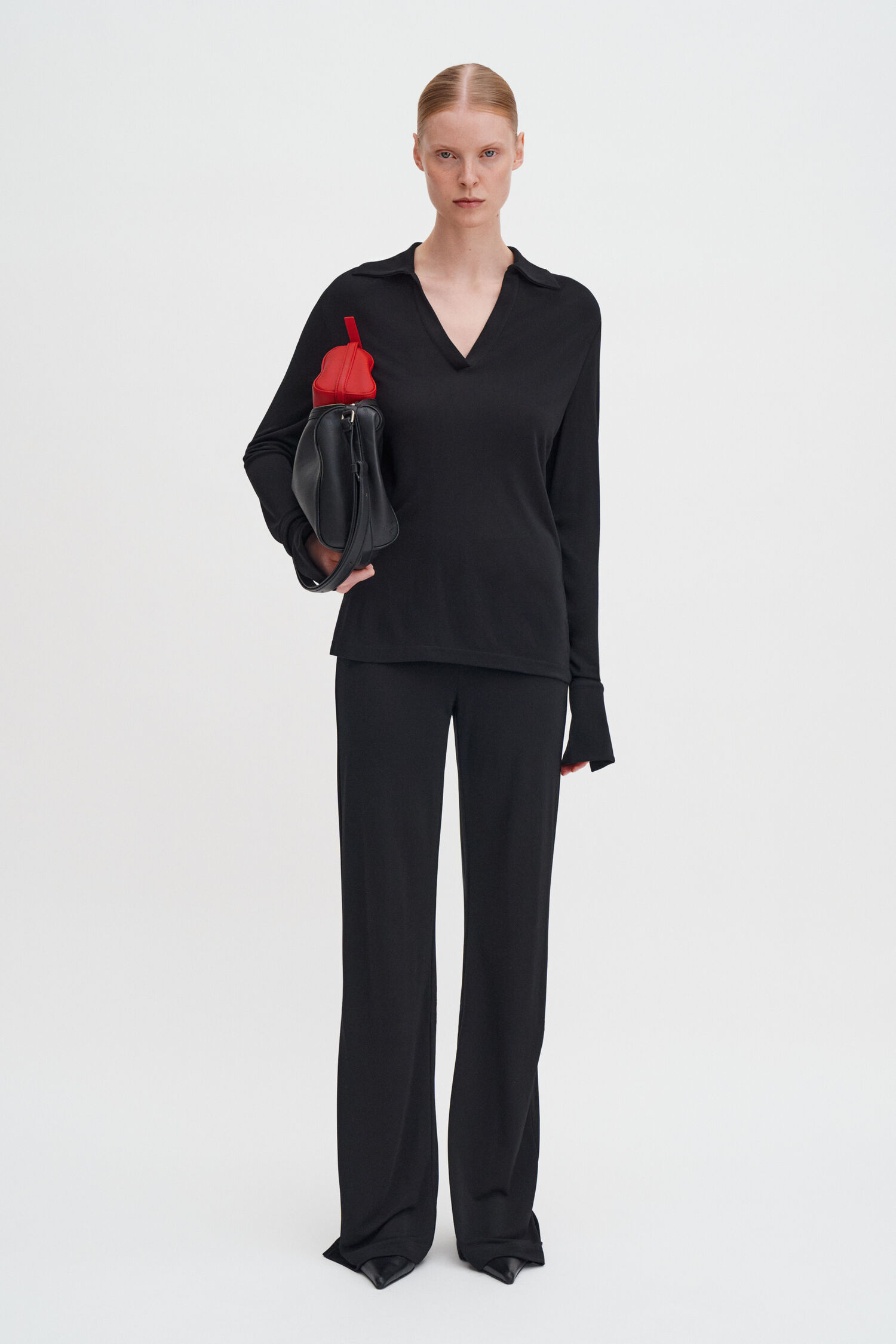 Crepe Jersey Shirt