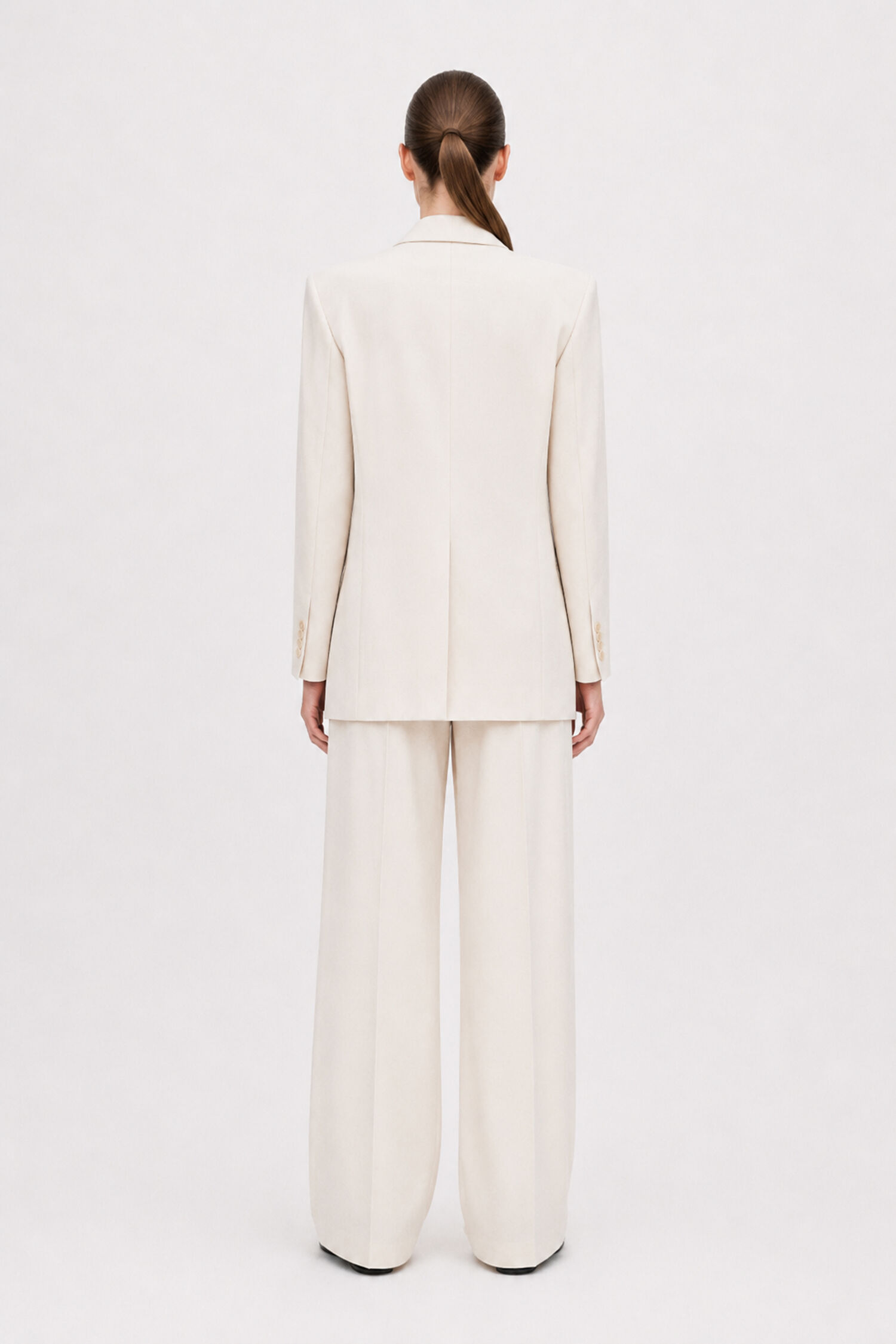 Double Breasted Cotton Linen B