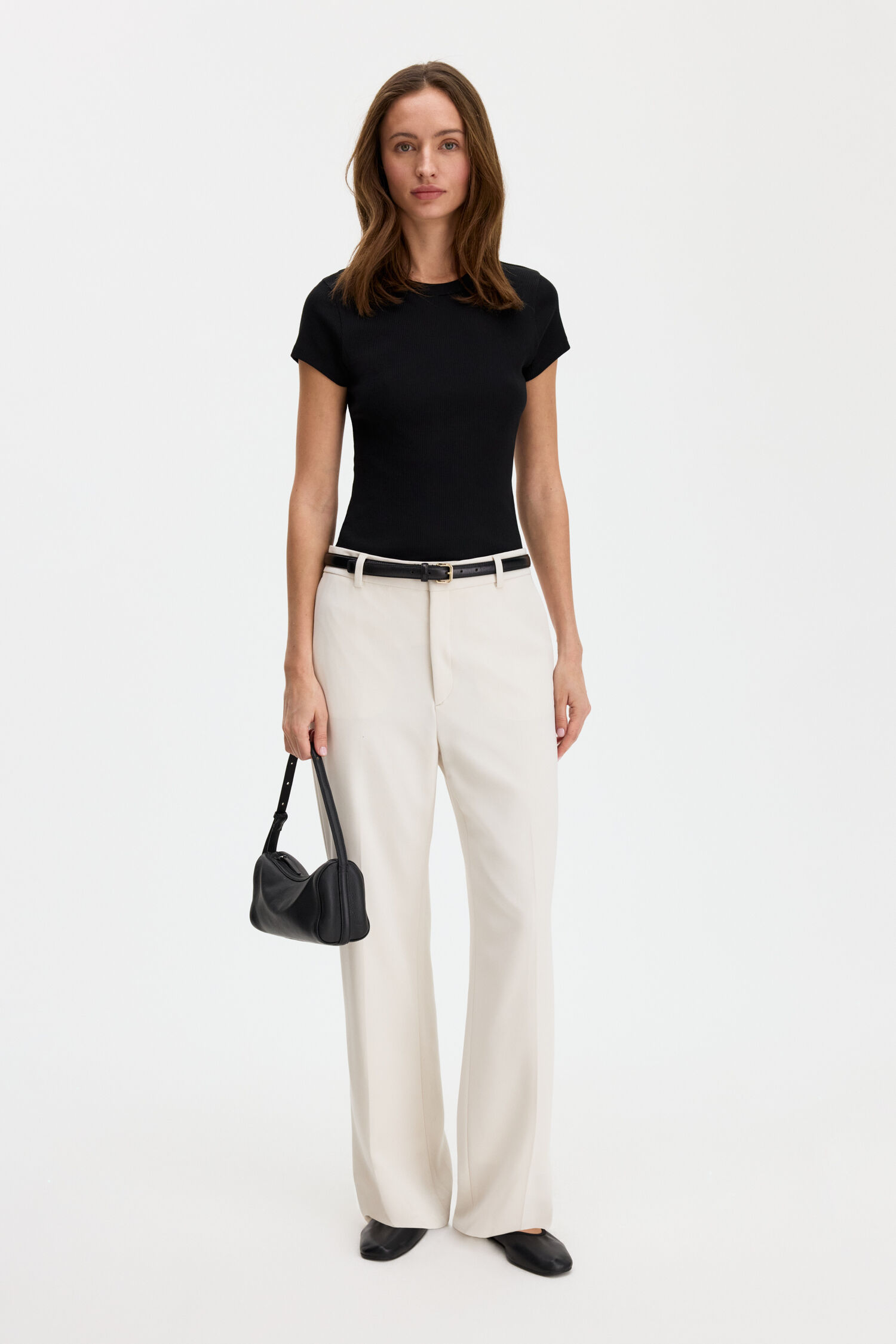 Fine Rib Tee