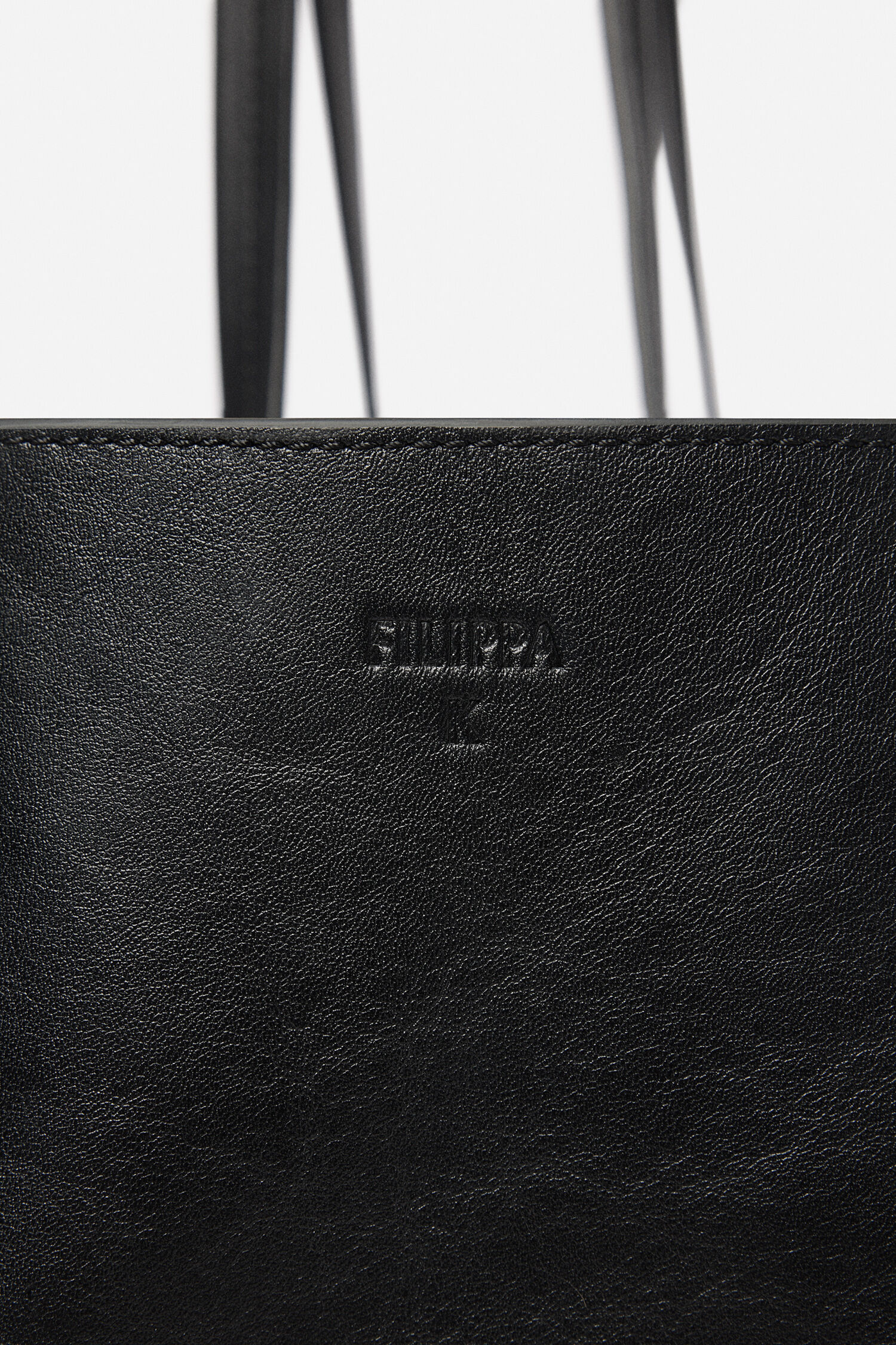 Leather Cut Out Tote Bag