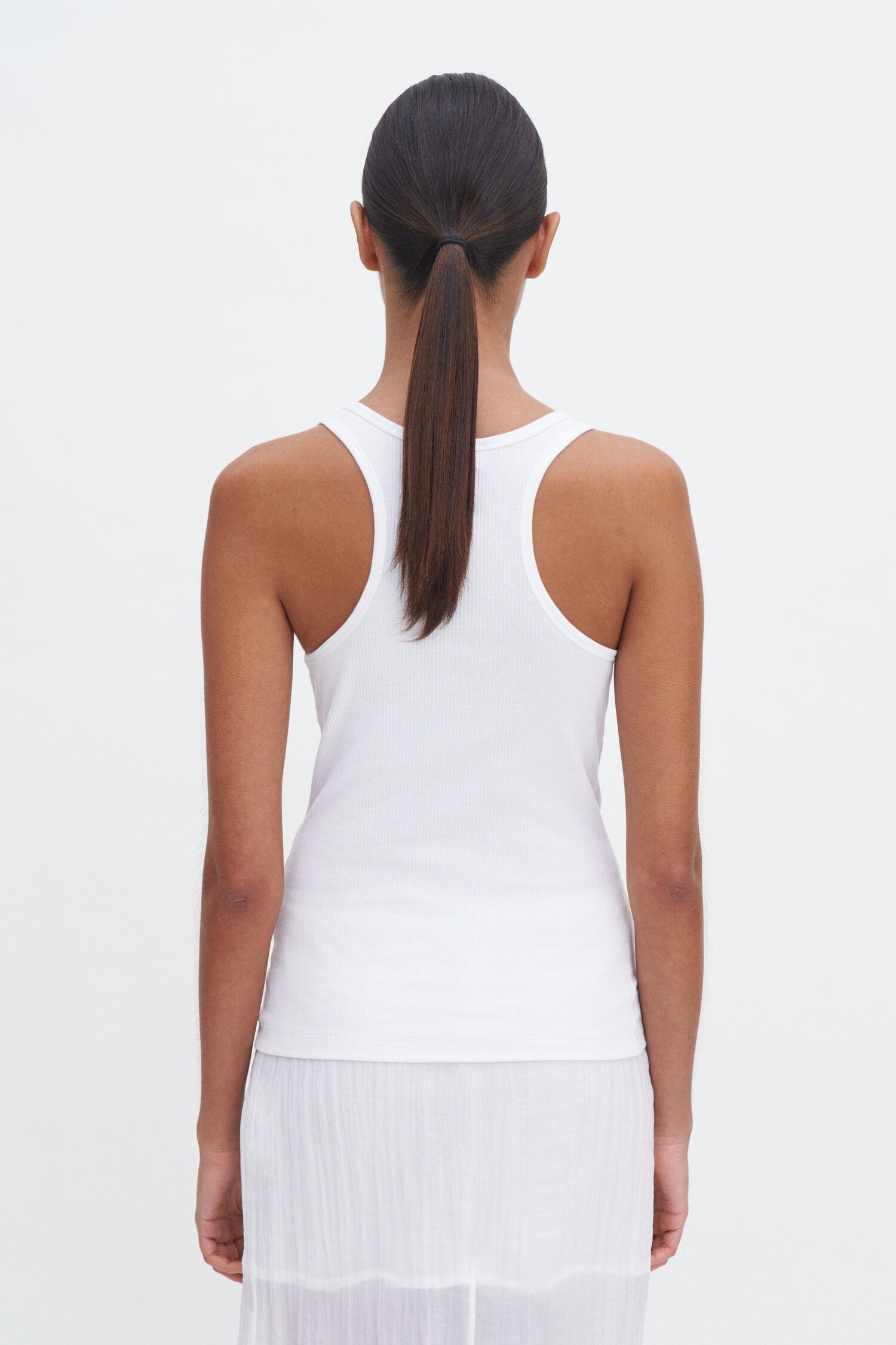 Fine Rib Scoop Tank